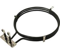 for Baumatic Cookers Fan Oven Element, 230v 2500w (2.5Kw) Original E.G.O Component B151, B180SS, B145SS, B187SS, BT187CSS, BT187SS, BT18T, BT200, BT484SS, BT720, BT848, BT900W, BT904SS.