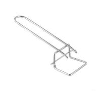 For BBQ Grate Holder Clip Featuring Removable Heat Resistant Handle for Stable and Safe Handling of Grill Grates on Charcoal Grills and Ovens