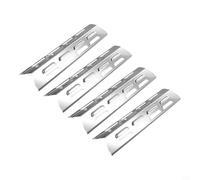 For BBQ Replacement Stainless Steel Heat Plate Shield for Gas Grill, 4-Piece Flame Tamer, Fits 119 Series, 41 x 10 cm Exact Fit Parts