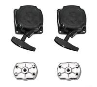 For Bc52 Bc520 Lawn Mower With 67Mm Hole Spacing Black And Silvery Robust Material 4 Pieces Set For Garden Yard For Outdoor Power Equipment Maintenance And Repair