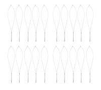 for Beading Needles, 20Pcs Set, Flexible Middle Open Large Eye, 10.5cm, for Hand Threading