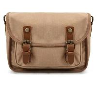 for Beast Side Vintage Motorcycle Toolkit Rear Tail Luggage Crossbody Hanging Bag Motorbike Saddle Bag(Khaki)