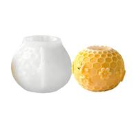 for Beehive Candles - 6" Tall Pillar Candle Maker Professional Silicone Cylindrical Non-Stick Easy Demold | Complete Craft Kit for r