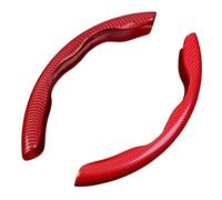 For Beetle For Sharan For T&ouran For Scirocco Car Steering Wheel Cover Decoration Anti-Slip Accessories car steering wheel cover(2Pcs-Red)