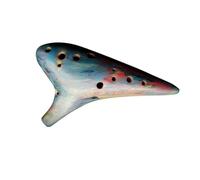 for Beginners ocarina Alto Ocarina 12 Holes Triple Ocarinas Professional Musical Instrumentation Accessories (Color : B)
