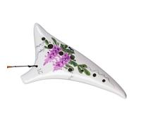 for Beginners ocarina Hand-painted Hu Twelve-hole Ocarina Alto C Key AC Beginner Teaching Ocarina 12 Holes (Color : 3)