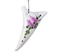 for Beginners ocarina Hand-painted Twelve-hole Ocarina Alto C Key AC Beginner Teaching Ocarina 12-hole Ethnic Musical Instrument (Color : 2)