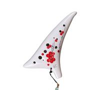 for Beginners ocarina Hand-painted Twelve-hole Ocarina Alto C Key AC Beginner Teaching Ocarina 12-hole Ethnic Musical Instrument (Color : 1)