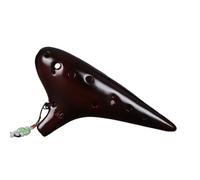 for Beginners ocarina Lightly Blow 12-hole Ocarina Alto C Key AC Twelve-hole Ocarina (Color : 4)