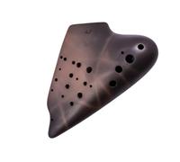 for Beginners ocarina Ocarina Three-tube Purple Sand Ocarina 3-tube Mid-tone Professional Playing Three-tube AF Mid-range F