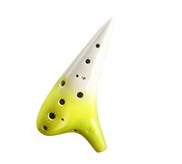 for Beginners ocarina Ocarina Twelve Holes Alto C Key Straw Smoked Master Ocarina Green And White Gradient