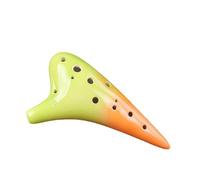 for Beginners ocarina Play Twelve-hole Ocarina Alto C Key AC Ceramic Production Accurate Tone Beginner's Gradient Ocarina 12 Holes (Color : 4)