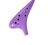 for Beginners ocarina Purple Ocarina 12-hole Resin Plastic Alto C-key Twelve-hole AC Key Ocarina Professional