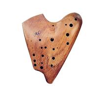 for Beginners ocarina Solid Wood Ocarina 12 Holes Ocarinas Instruments Legend Ocarina Flute Professional Musical Instruments (Color : Three-tube)