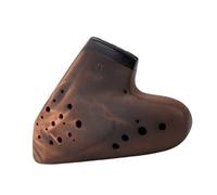 for Beginners ocarina Three-tube Ocarina AF Unfired Light Blowing Type Professional Playing Alto F Purple Sand Pottery Instrument