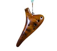 for Beginners ocarina Twelve-hole Ocarina Alto C Key Beginner Teaching Ocarina 12-hole National Musical Instrument (Color : 2)