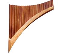 for Beginners Pan flute 22 Pipes Professional Right/Left Pan Flute Handmade Panflute Panpipes Woodwind Musical Instrument C/G Key (Color : Left Hand C key)