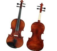 for Beginners Violin 1/8 Acoustic Violin Maple Panel Nature Colors Fiddle Solidwood Violin With Carrying Case Jujube Bow For Beginners (Color : Violin)