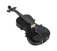 for Beginners Violin 1/8 Beginners Black Violin Maple Panel Violin With Case Bow Strings Shoulder Rest (Color : 1-8 violin)