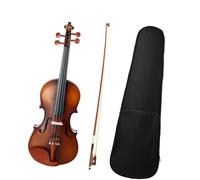 for Beginners Violin 1/8 Size Solid Wood Natural Acoustic Violin Fiddle With Case Bow Musical Instrument Student Fiddle SET