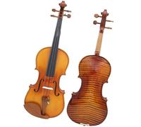 for Beginners Violin 4/4, 1/2, 3/4Violin Spruce Panel Acoustic Violin Fiddle With Case Bow Strings Shoulder Rest Tuner Cloth (Color : 4/4)