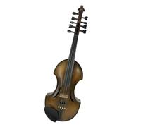 for Beginners Violin 4/4 Violin And Case Flame Maple Back Spruce Top Handcarved Solid Wood Body Clear Paint Semi Finished Violin