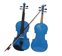for Beginners Violin 4/4 Violin Dark Blue Acoustic Violino Basswood Panel Violin With Case Bow Beginner Students Violin Musical Instrument