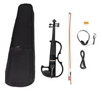 for Beginners Violin Beginner 4/4 Electric Violin Ebony Silent Violin Electric Violin Introductory Set