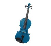 for Beginners Violin Blue Acoustic Violin Beginner Students With Case Bow Shoulder Rest Mute Strings4/4, 1/2, 1/4, 1/8 (Color : 1/4)