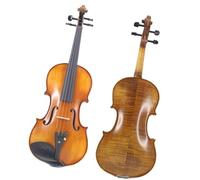 for Beginners Violin Ebony Box And Bow Handmade For Beginner Students To Practice Patterned Violin (Color : 3/4)