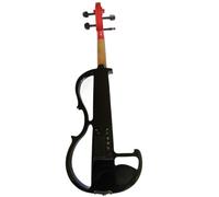 for Beginners Violin Ebony Configuration Handmade Electronic Violin For Beginners To Play Electroacoustic Violin Instrument Red (Color : Bk)