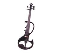 for Beginners Violin Electric Silent Violin 4/4 Nice Tone Handmade (Color : Bk)