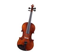 for Beginners Violin Musical Instrument Violin Handmade Solid Wood Pattern Adult Beginner Red 4/4, 1/4, 3/4, 1/2 (Color : 3/4)
