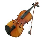 for Beginners Violin Popular Violin Plywood Solid Wood Violin 4/4-1/8 (Color : 1/8)