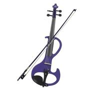 for Beginners Violin Professional 4/4 Electric Violin Fiddle Stringed Instrument Purple Electric Fiddle For Music Lovers