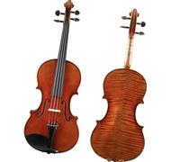 for Beginners Violin Professional Handcraft Advanced Fiddle 4/4 Violin European Top Flames Back Violino Bow Case KIT
