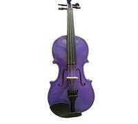 for Beginners Violin Purple Student Violin 1/4 2/4 3/4 4/4 For Learner (Color : 3/4)