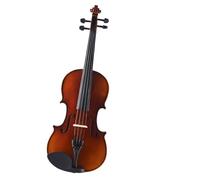 for Beginners Violin Violin Beginner Spruce Wood Grain Examination Entry Handmade Ebony Professional Student Adult (Color : 1/2)
