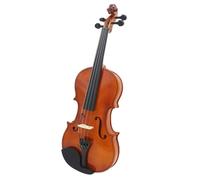 for Beginners Violin Violin Natural Acoustic Solid Wood Spruce Flame Maple Veneer Violin