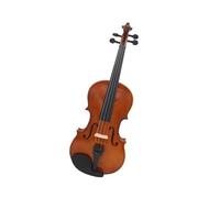 for Beginners Violin Violin Natural Acoustic Solid Wood Spruce Flame Maple Veneer Violin Fiddle With Cloth Case Sets 81.0 * 26.0 * 12.0cm (Color : 1/2)