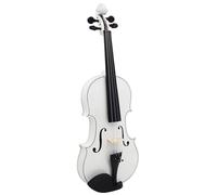 for Beginners Violin Violin Professional Playing Violin Handmade Solid Wood Student Beginner Graded Basswood Violin (Color : White)