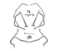 For BEN&ELLI TRK702 TRK702X 2022 2023 2024 Motorcycle Highway Engine Guard Crash Bars Frame Bumper Fairing Protector(Silver-1 Set)