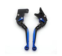For Benelli For Imperiale 400 For Leoncino 500 Brake Clutch Lever | CNC Folding Extendable Motorcycle Brake Clutch Levers(Blue)