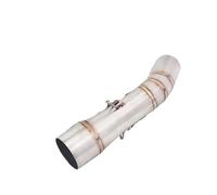 For Benelli For Leoncino 250 TRK251 Slip On Motorcycle Exhaust Escape System Muffler 51mm Middle Link Pipe Exhaust Muffler