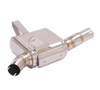 For Benelli For Leoncino 500 For BJ500 Motorcycle Exhaust System Escape Moto Modified Tube Middle Link Pipe Connect Muffler Motorcycle Exhaust Muffler