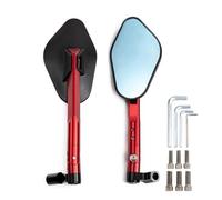 For Benelli TNT TRE BX 8mm 10mm Motorcycle Rearview Side Mirrors(RED)