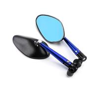 For Benelli TNT TRE BX For Caffe For Quatro For Velvet 1Pair Motorcycle Accessories Motorcycle Mirrors Rearview Mirror(Blue)