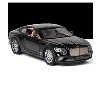 For Bentley Continental GT 1 24 Simulation Diecast Alloy Car Model Sound And Light Children's Toy Collectibles Mini Replica Toys(Black)