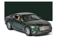 For Bentley Continental GT 1 24 Simulation Diecast Alloy Car Model Sound And Light Children's Toy Collectibles Mini Replica Toys(green)