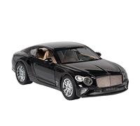 For Bentley Continental GT Simulation Car Model Alloy Car Model Children's Toy Metal Car Vehicles Kit(Black)